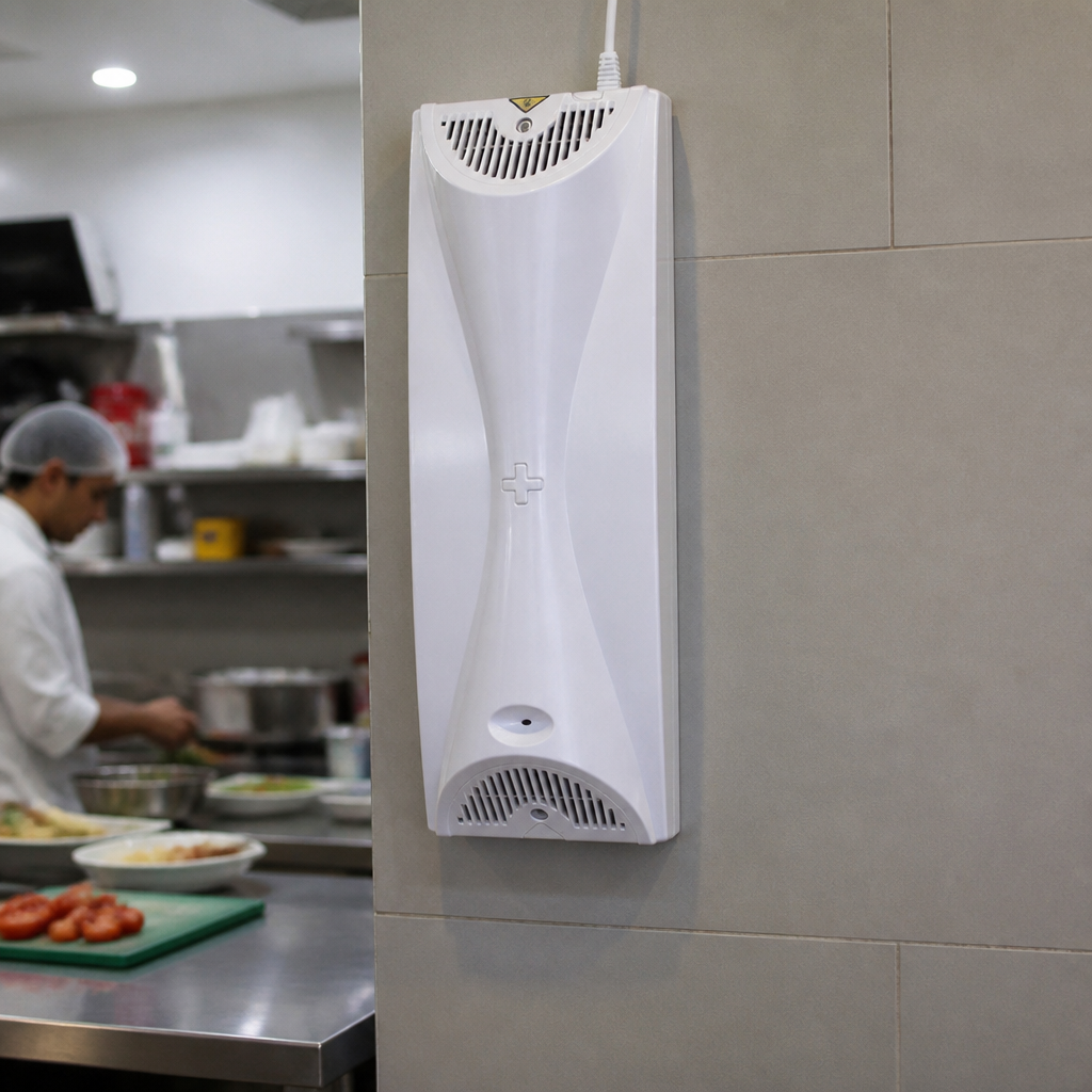 Commercial Air Steriliser for Food Areas in sleek finish