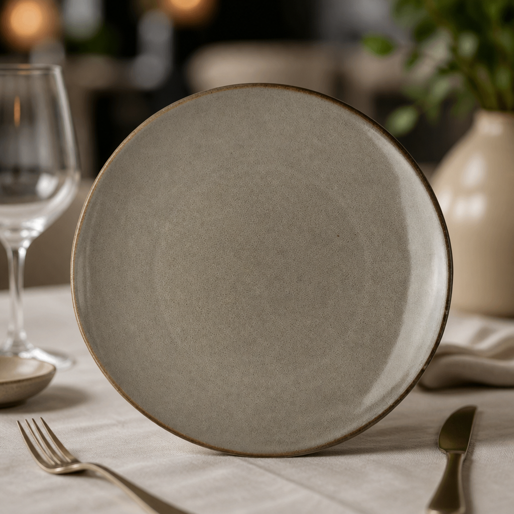 Commercial Vitrified China Plates 280mm - 12 Pack