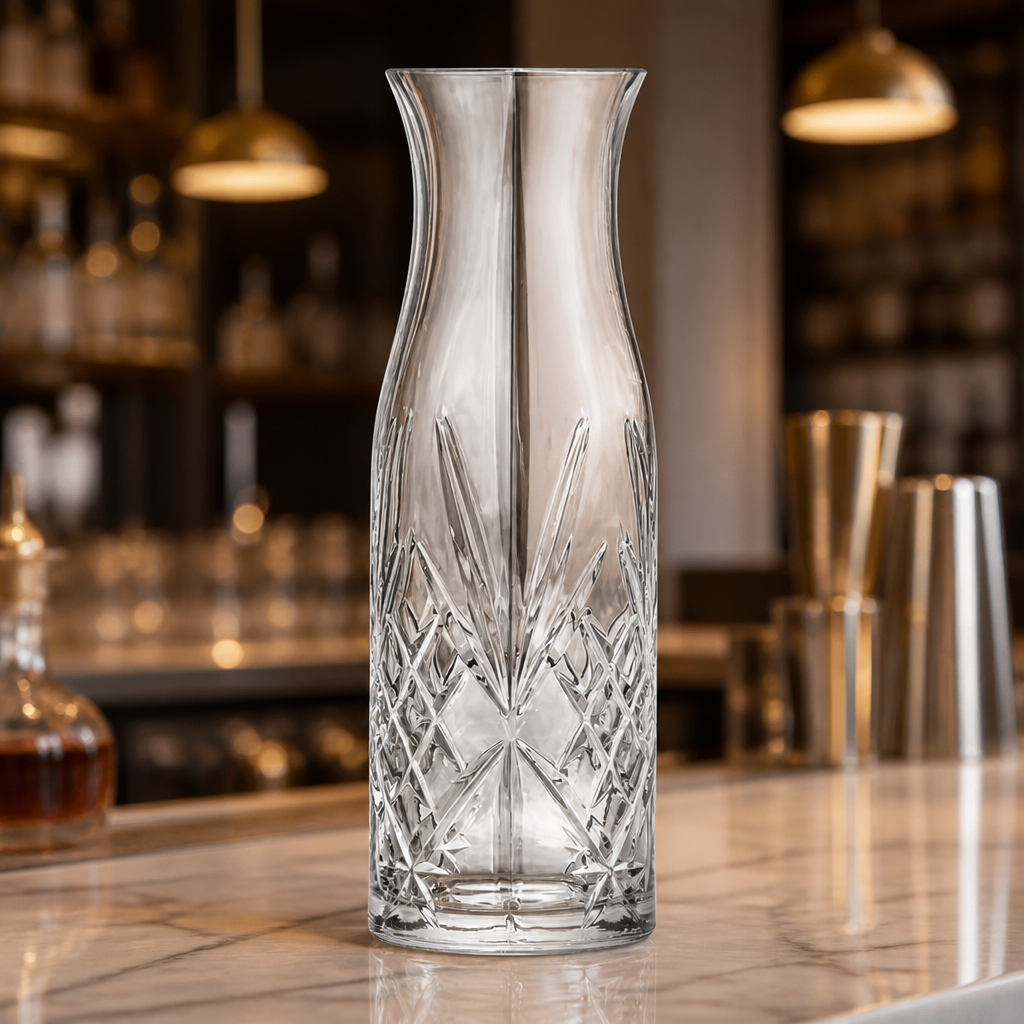Commercial Glass Carafes 1160ml Set of 4 for Cocktail Service