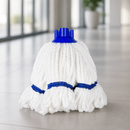 Microfibre Mop Head 150g Blue Stripe for Commercial Cleaning