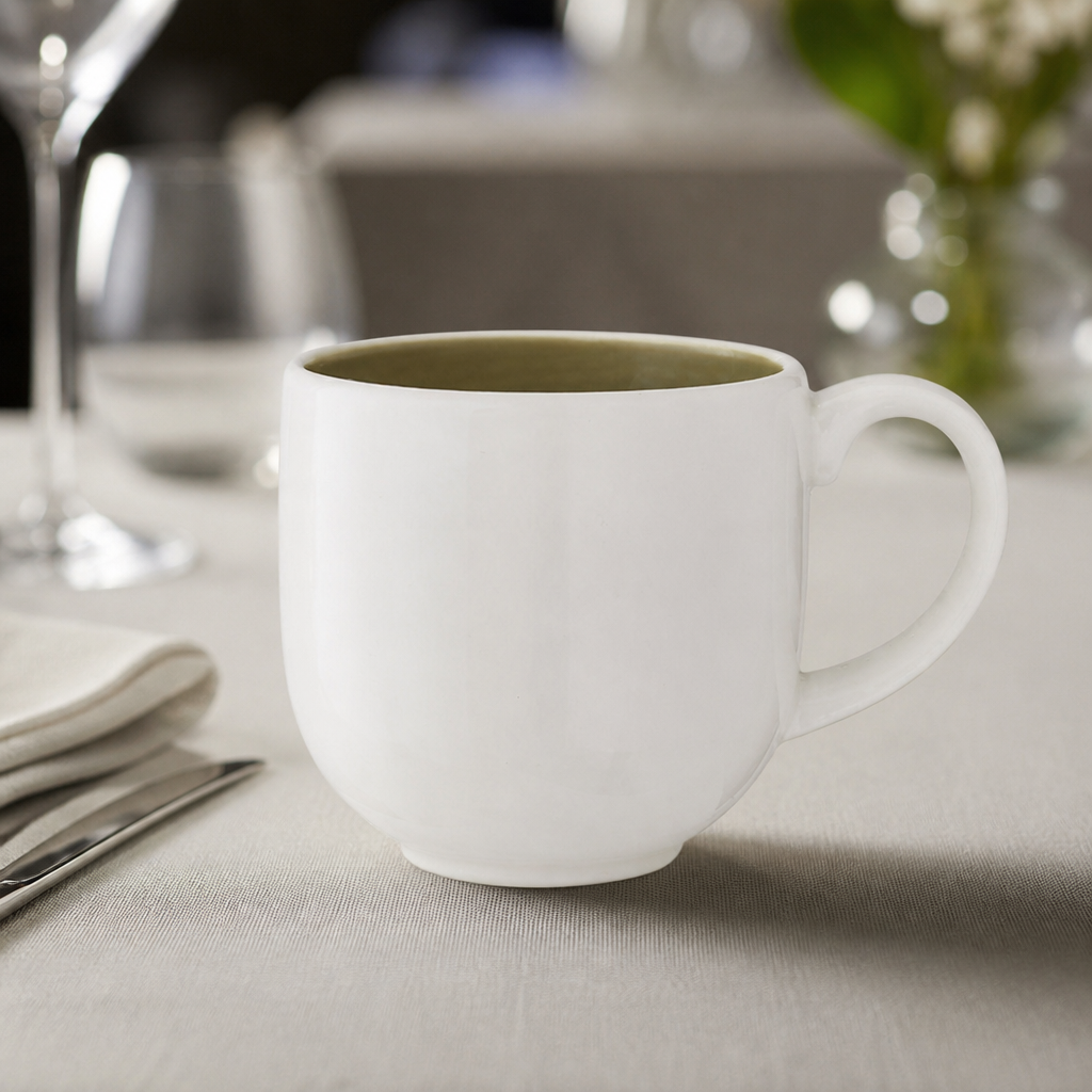 Commercial City Mugs Olive 285ml 12 Pack