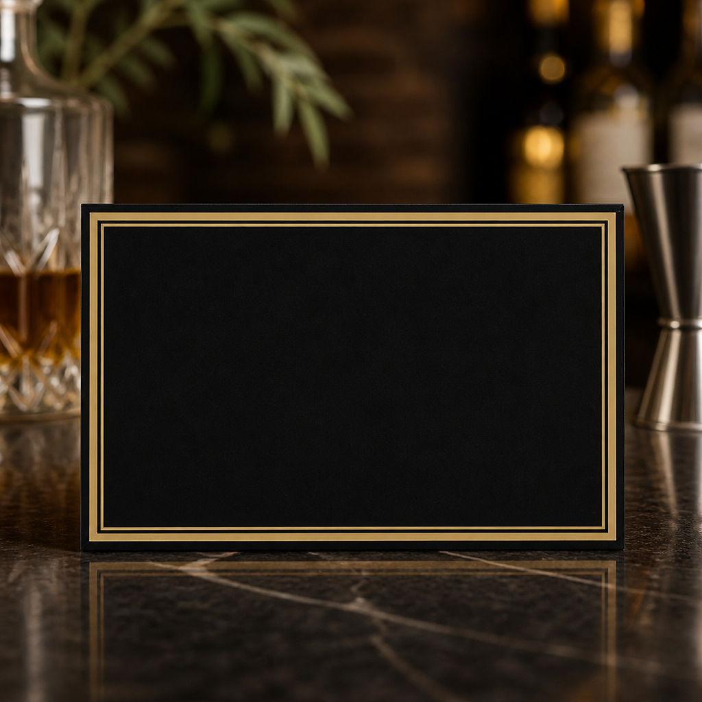 Commercial Bar Signage Weights & Measures 35ml 170x110mm