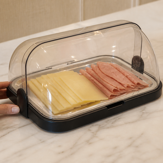 Commercial Chilled Server Roll Top Display Tray 440mm