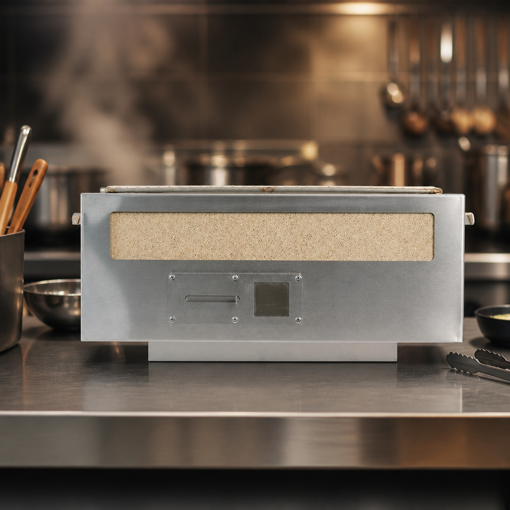 Commercial Konro Hibachi Grill 465mm for yakitori cooking
