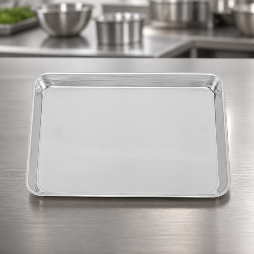 Commercial Stainless Steel Chef Tray 158x218mm Plating Tool