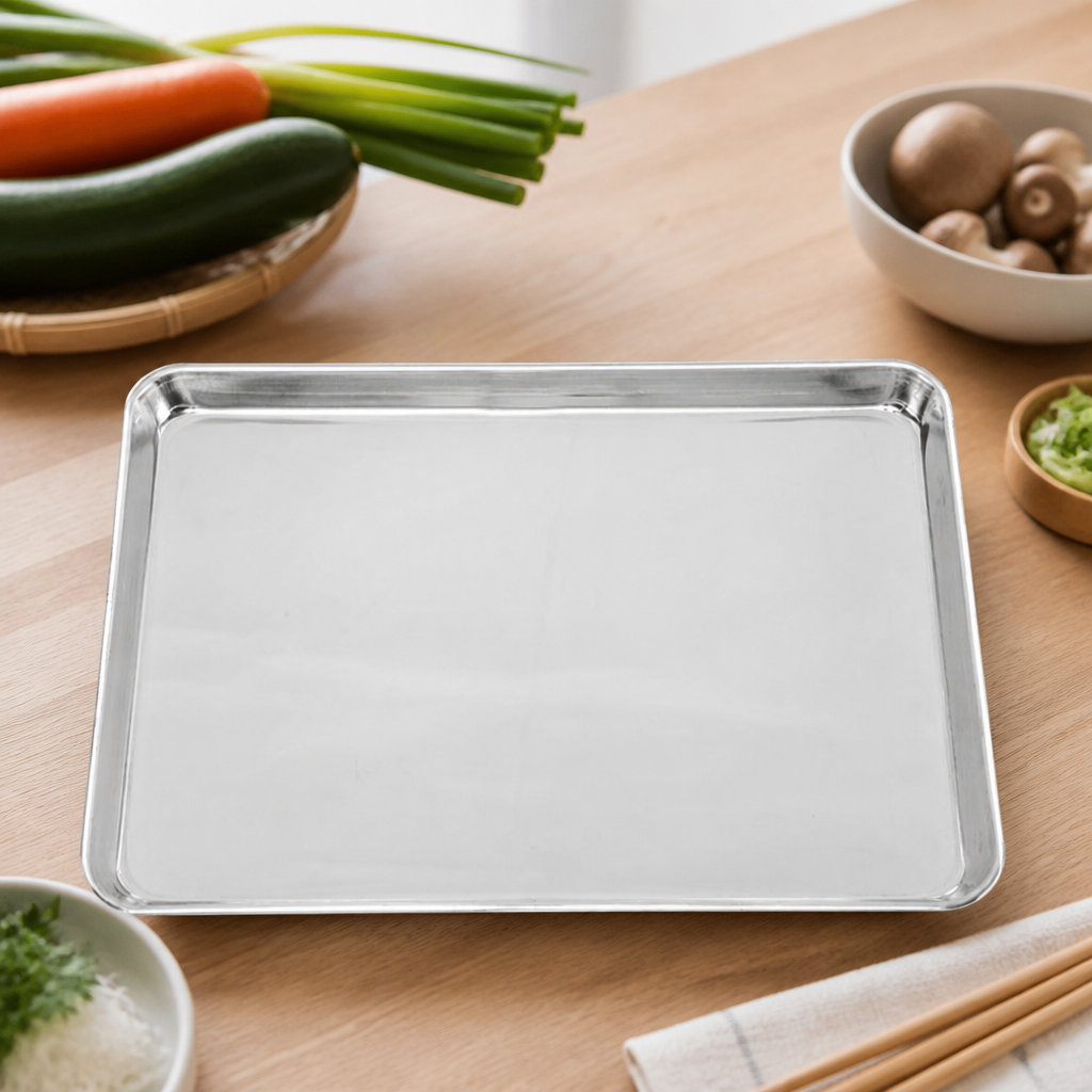 Commercial Stainless Steel Chef Tray 202x287mm