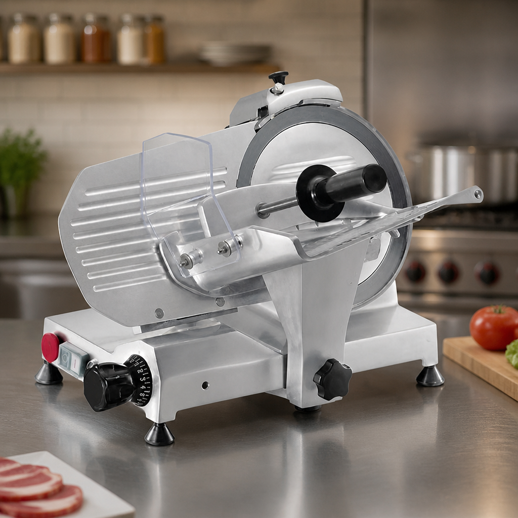 Commercial Meat Slicer 220mm Blade for Restaurants and Butchers