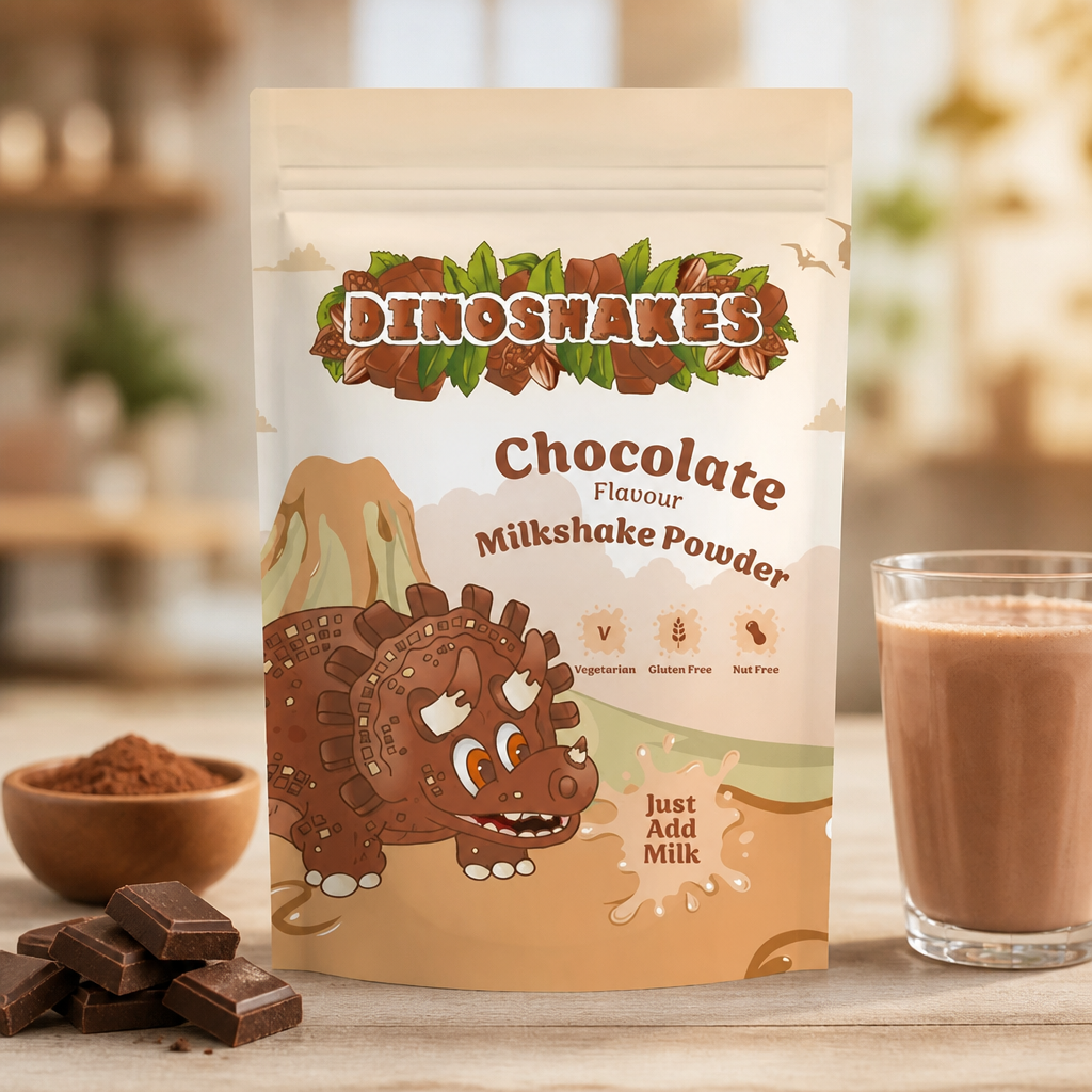 Commercial Milkshake Powder Chocolate 1kg packaging