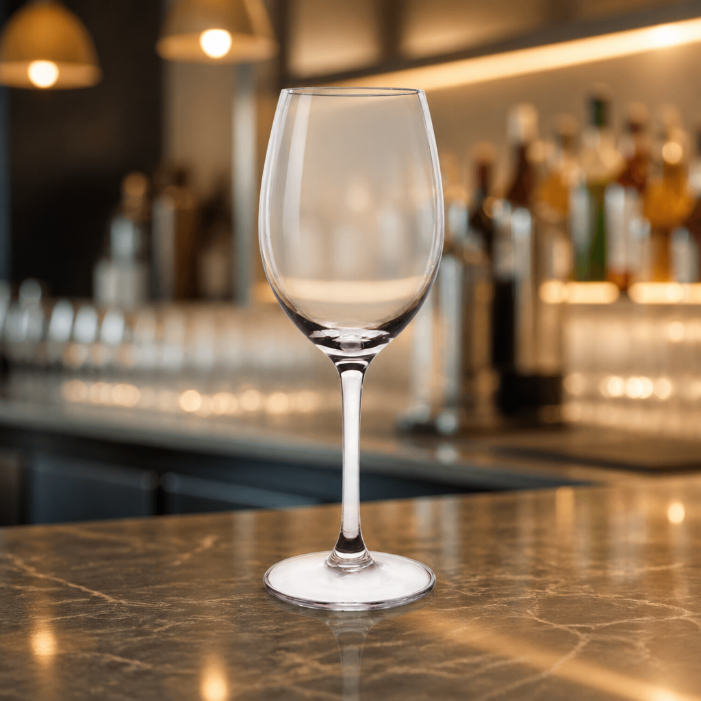 Commercial Crystal Wine Glasses 255ml Set of 6