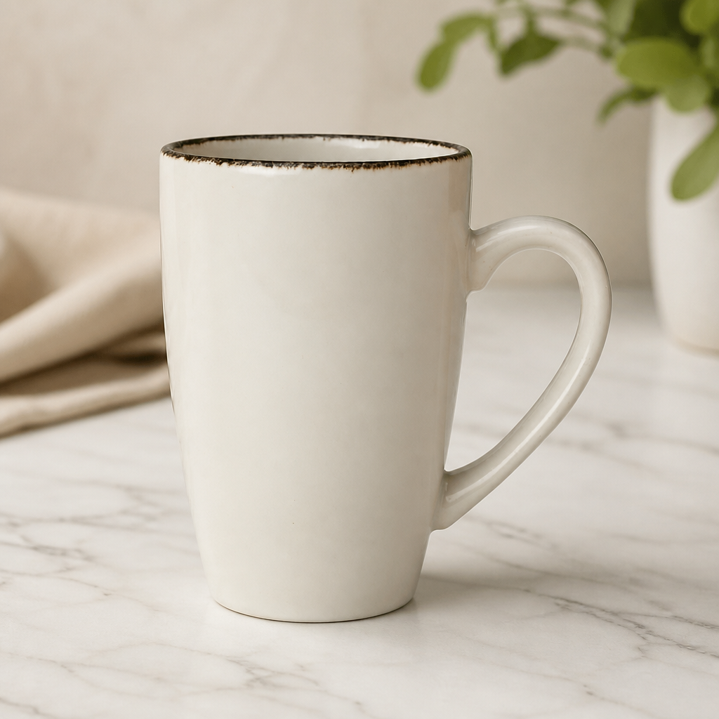 10oz Commercial Charcoal Dapple Quench Mugs - 24 Pack