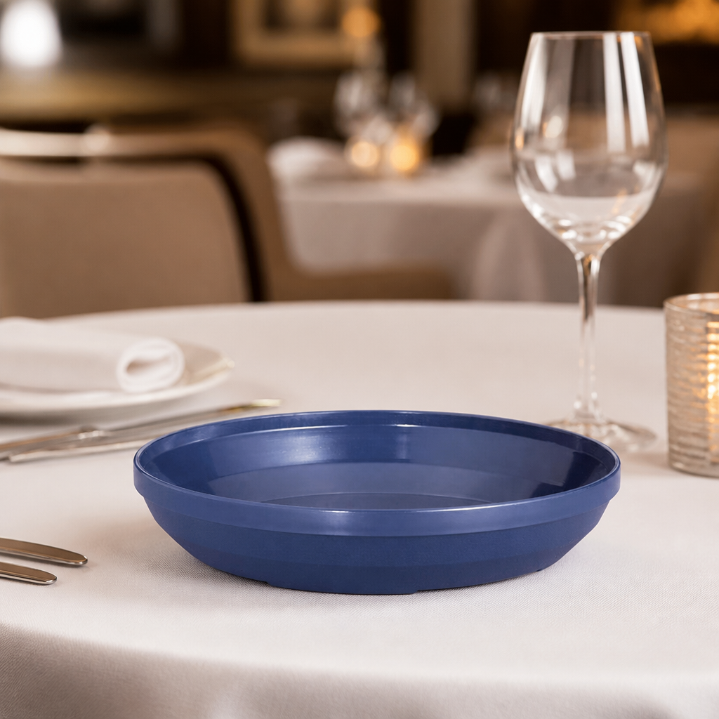 Insulated Meal Delivery Tray Dome 243mm for care homes