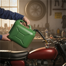 Premium Heavy Duty 5 Litre Fuel Can with Long Spout, Durable HDPE Construction for Unleaded Petrol