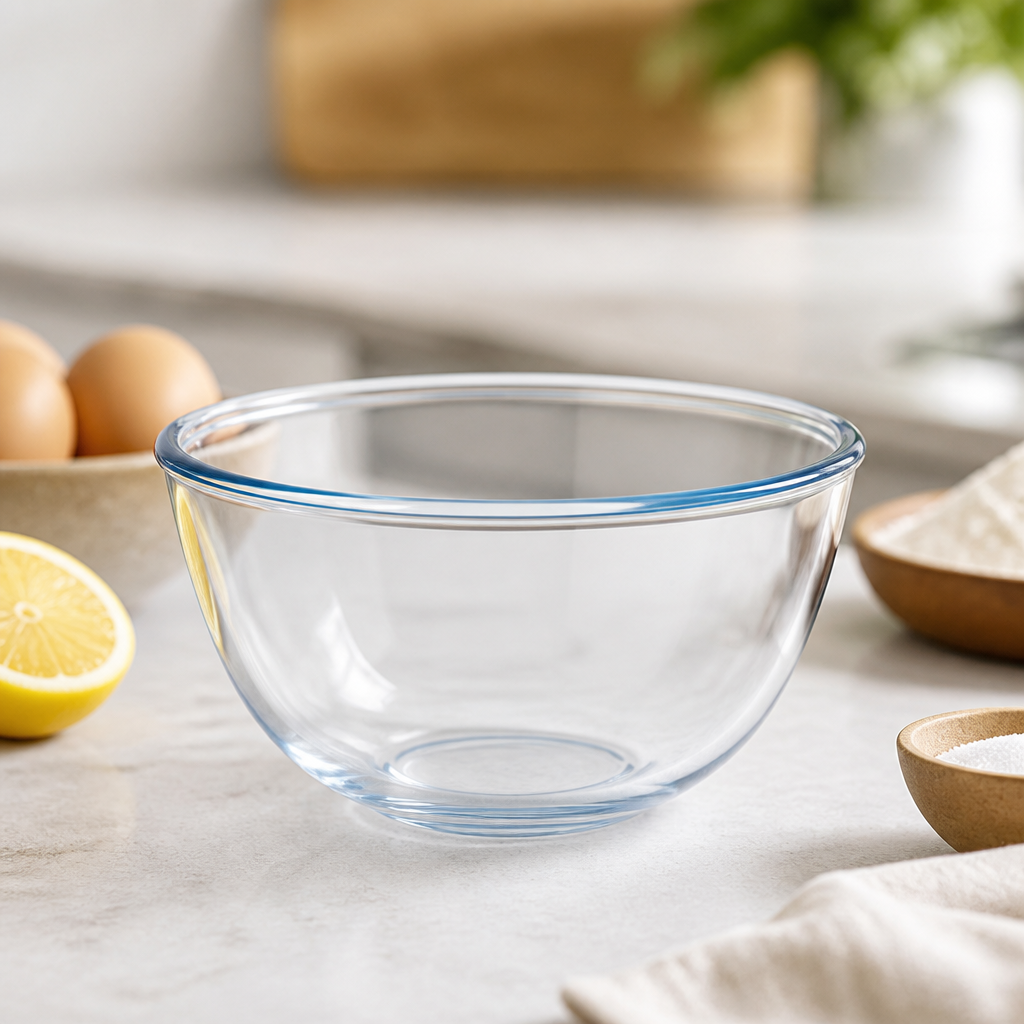 700ml durable glass mixing bowl for kitchen use