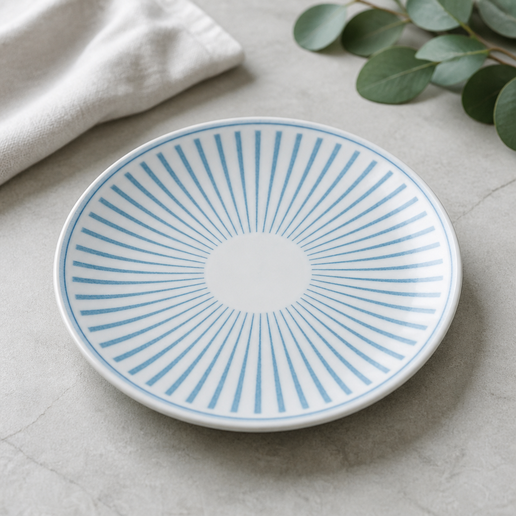 Commercial Coupe Plates 217mm Eco Glaze - 12 Pack