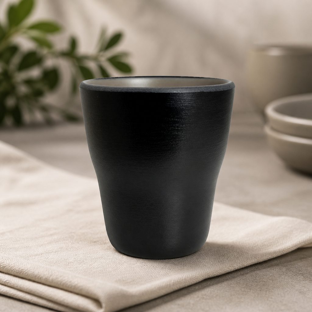 177ml sandstone melamine and polypropylene cups 24 pack
