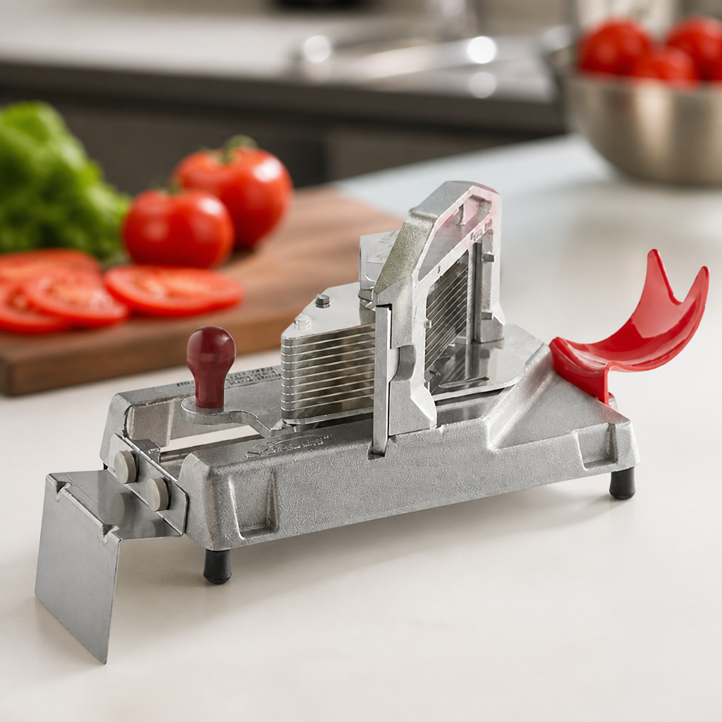 Commercial Tomato Slicer Mandoline 237mm x 216mm Aluminium