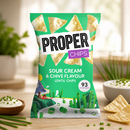 Commercial Vegan Lentil Chips 20g Pack of 24 Gluten Free
