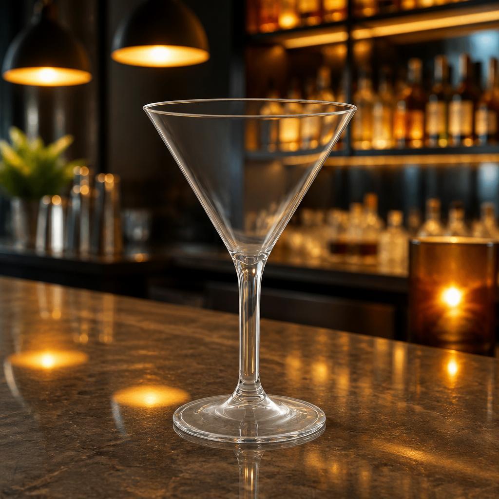 300ml Commercial Polycarbonate Martini Glasses - 12 Pack