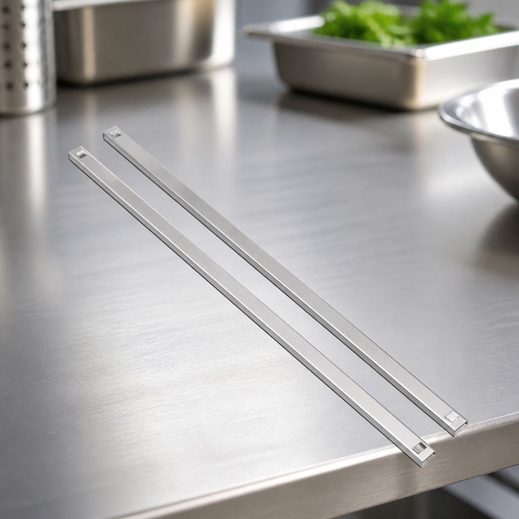 Commercial Upright Fridge Parts Set Stainless Steel 648mm Wide