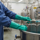 Premium Chemical Resistant Gauntlet with Enhanced Grip and Comfort for Industrial Use