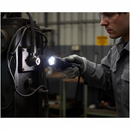 Premium Super Bright LED Rubber Torch with 30 Metre Beam and 2 AA Batteries Included