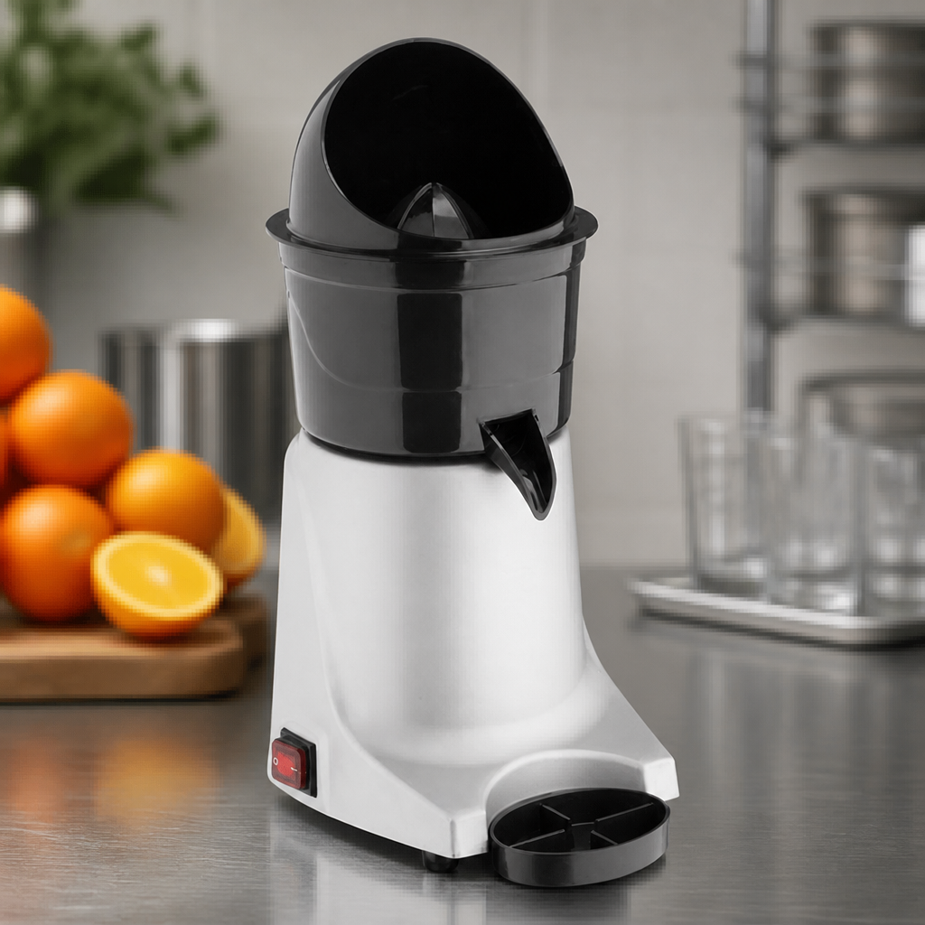 Commercial Citrus Juicer Electric 425mm Height Aluminium