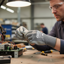 Premium PU Coated Assembly Gloves with Seamless Nylon Liner for Precision Tasks and Dexterity