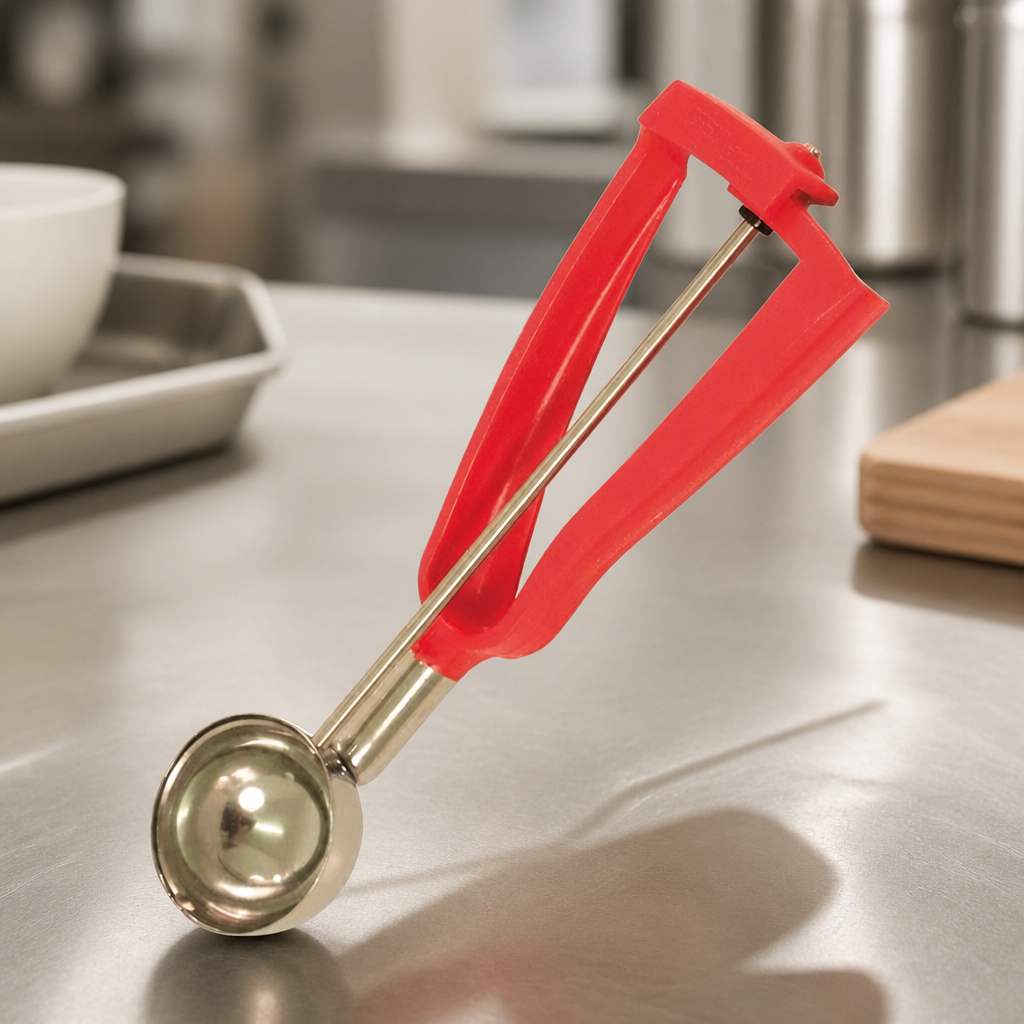 Commercial Portioner Size 24 Stainless Steel Scoop for Desserts