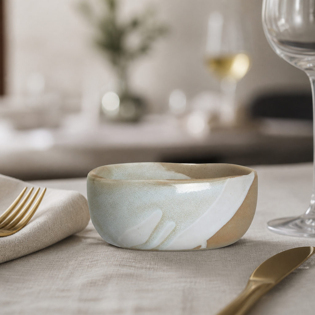 Commercial Condiment Bowls 120mm x 50mm 36 Pack Stoneware