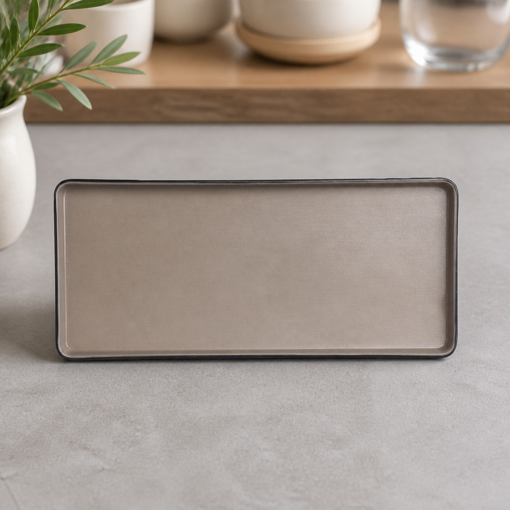 Commercial Melamine Rectangle Trays 292mm for Hot Cold Foods