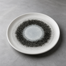 Commercial Walled Plates 260mm Quartz Black 6 Pack