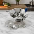 Commercial Stainless Steel Moulin Soup Strainer 1-1.5kg Capacity