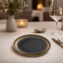 Commercial Ochre Flat Bowls 210mm - 6 Pack Dining Tableware
