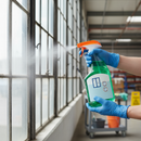 Professional 750ML Spray Cleaner with Added Vinegar for Effective Glass and Window Cleaning