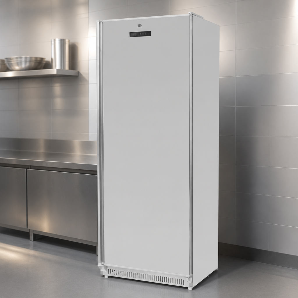 Commercial Stainless Steel Upright Fridge 600Ltr Capacity