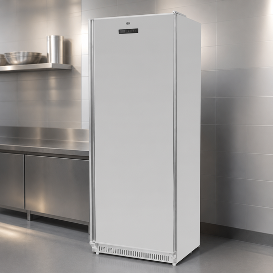 Commercial Stainless Steel Upright Fridge 600Ltr Capacity