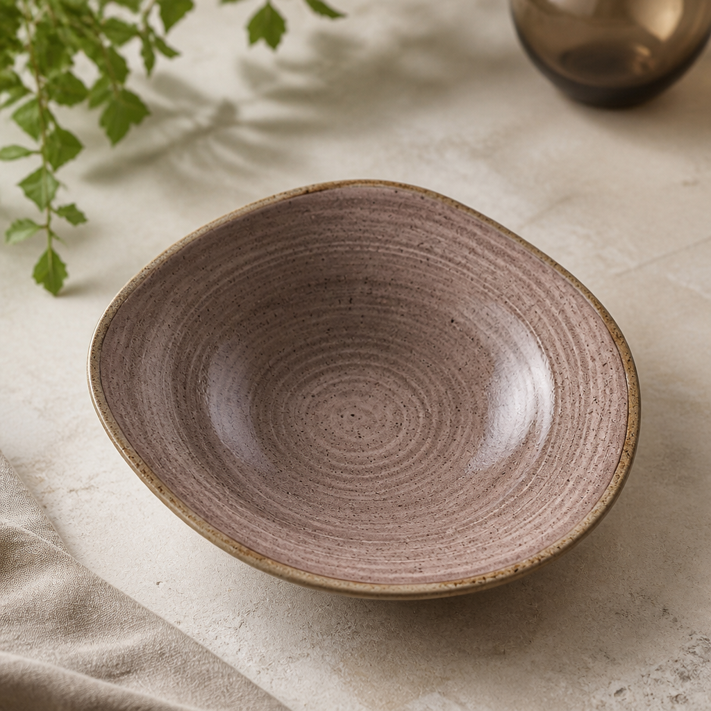 Commercial Raw Bowls 178mm Brown 12 Pack