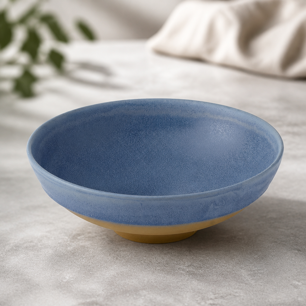 Commercial Ramen Bowls 1279ml Super Vitrified Ceramic 6 Pack