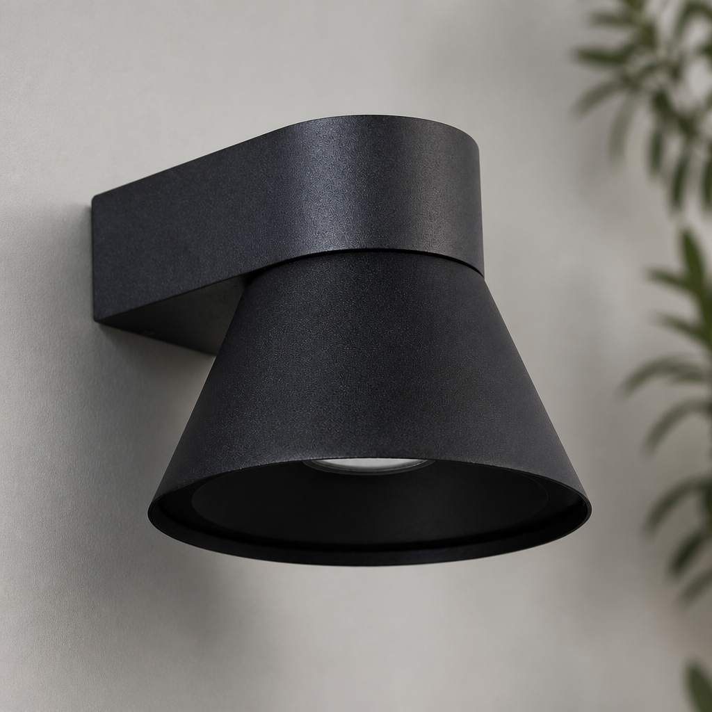 Outdoor Wall Light with Bulb Socket and Dimmable Feature
