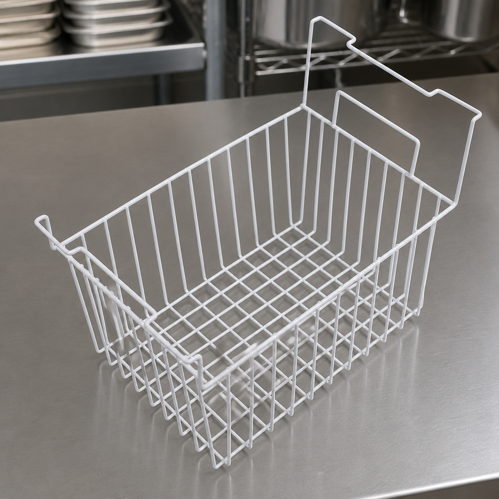 Commercial Display Freezer Basket 312x523mm Steel