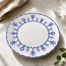 Commercial Coupe Plates 270mm Hand-Decorated 12 Pack