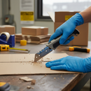 Premium Trapezoid Blades Pack of 10 - High-Performance Cutting Tools for Precision Use