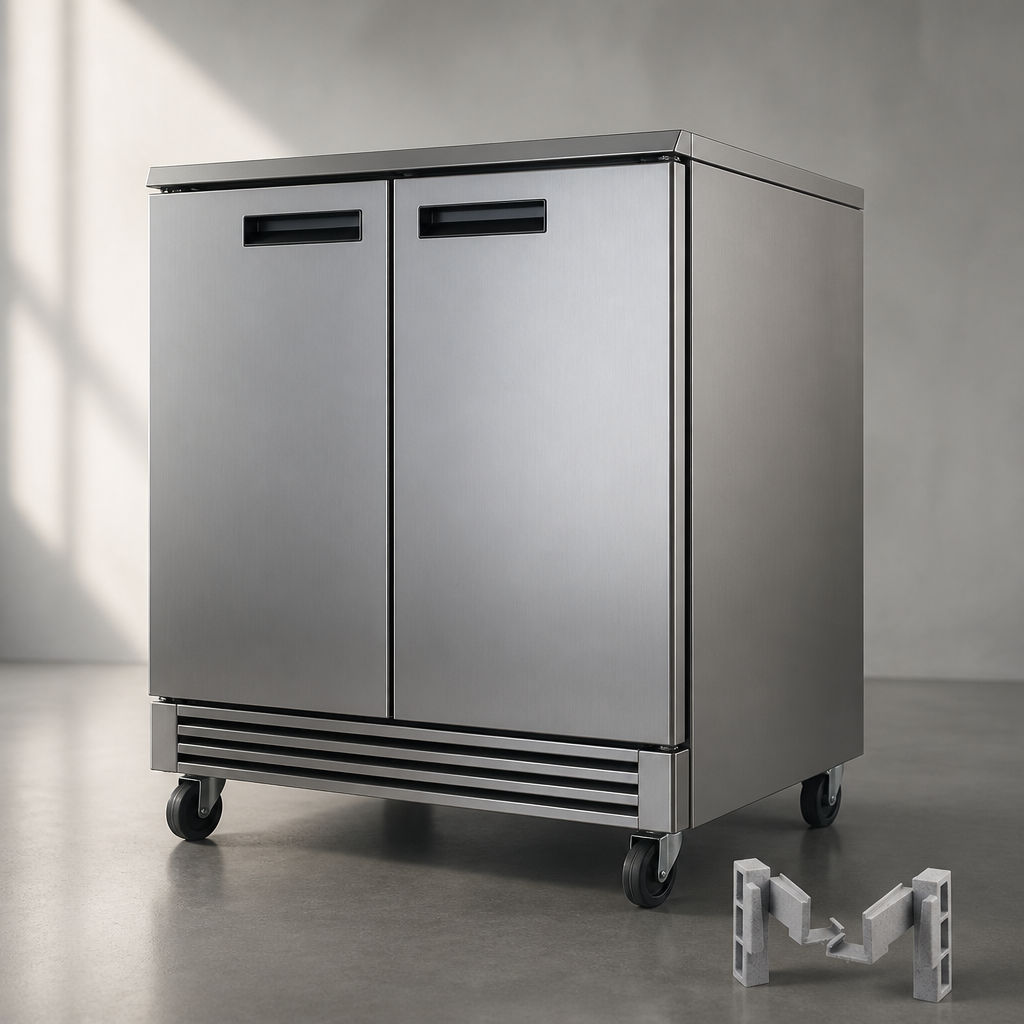 Premium Corner Connectors for Commercial Cold Room Racking