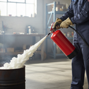 Premium 9 Litre Fluorine Free Foam Fire Extinguisher with 34A 183B Rating for Class A and B Fire Risks
