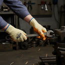 Premium Heavy Duty Latex Palm Coated Gloves with Comfort Fit and Excellent Grip for Safe Handling in Wet and Dry Conditions