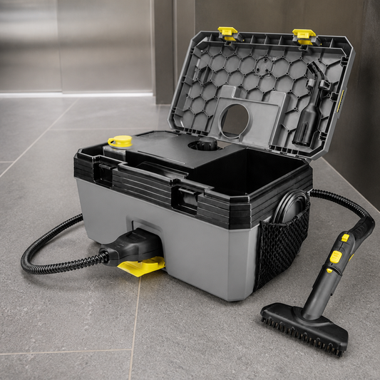 Commercial Steam Cleaner with VapoHydro Function and Accessories
