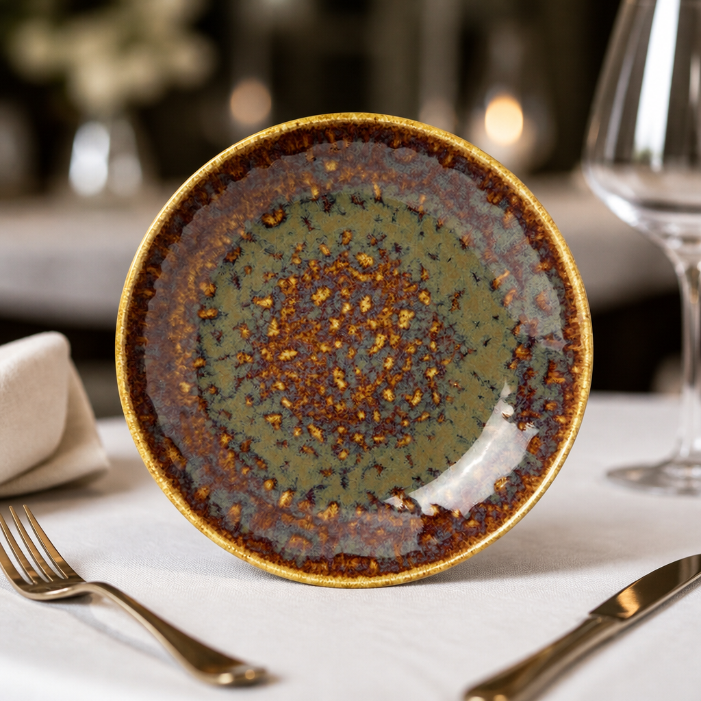 Commercial Coupe Bowls Amber 215mm - 12 Pack Porcelain