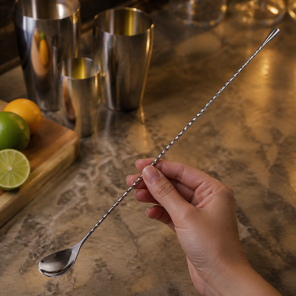 45cm Commercial Bar Spoon for stirring and measuring