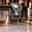 25ml Chrome Plated Commercial Spirit and Juice Pourer