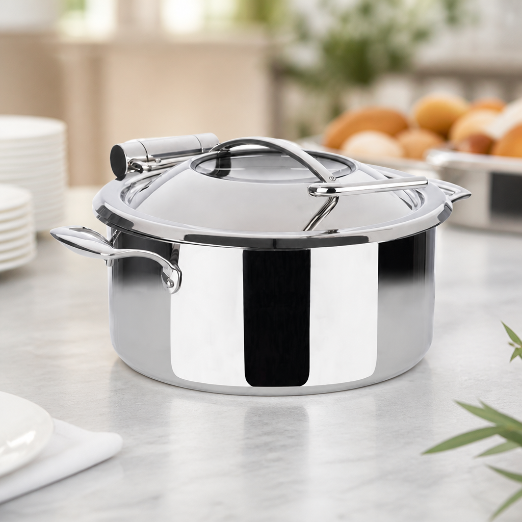 Stainless Steel Commercial Chafing Dish Set 305mm for Buffets